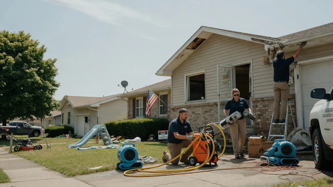 Water Damage Restoration in Griffin, IN near me